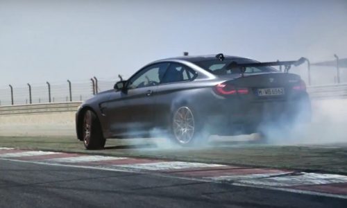 Video: BMW M4 GTS shows off its drifting ability