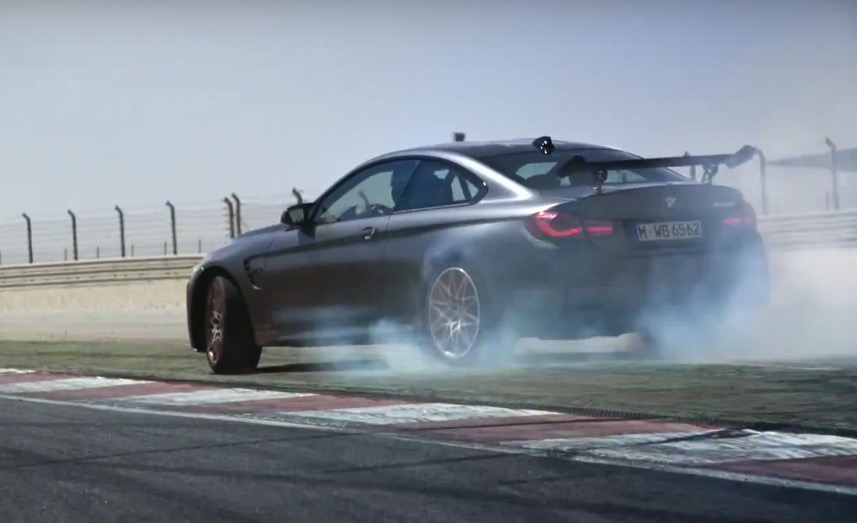 Video: BMW M4 GTS shows off its drifting ability