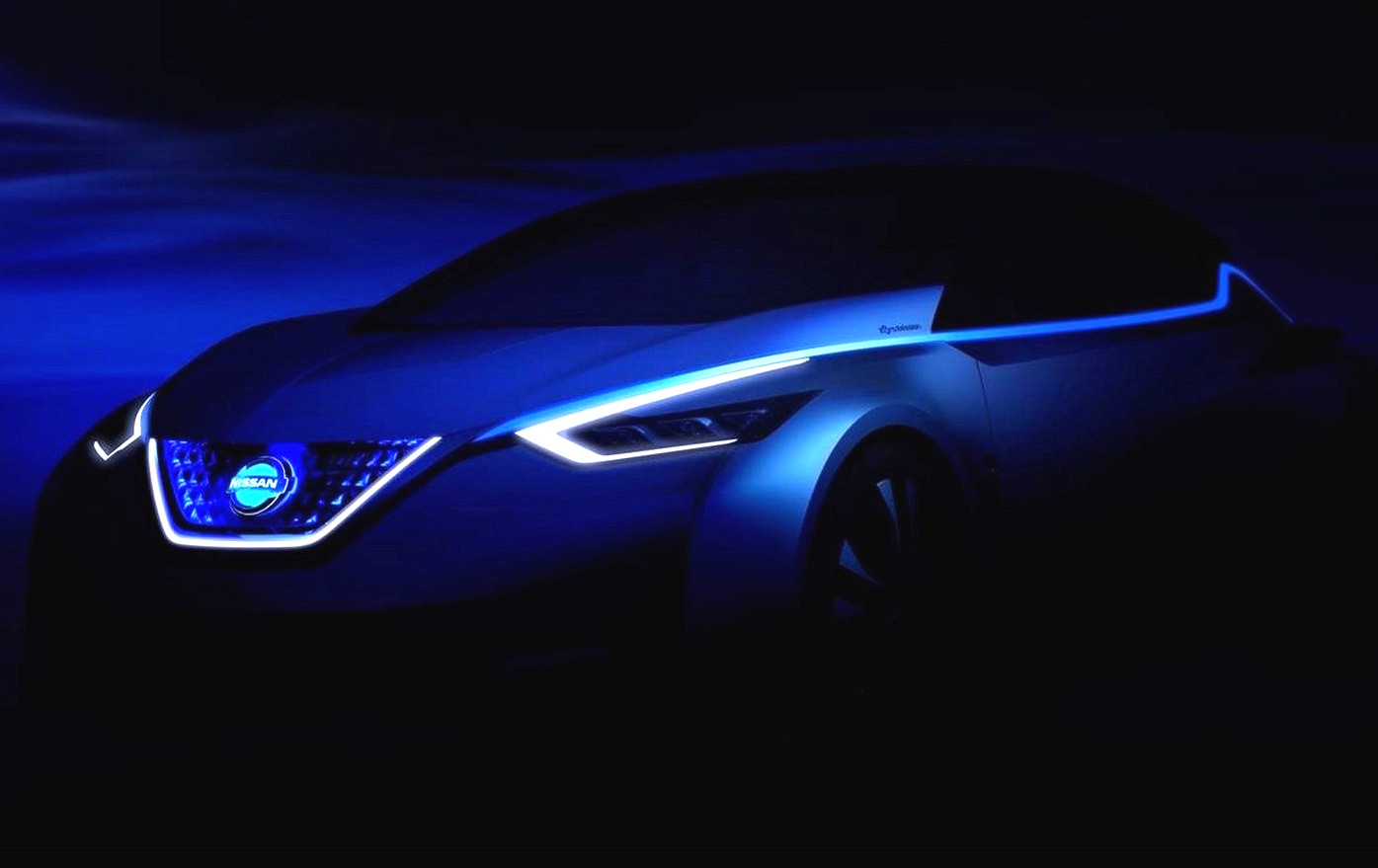 Nissan “future vision” concept previewed before Tokyo debut