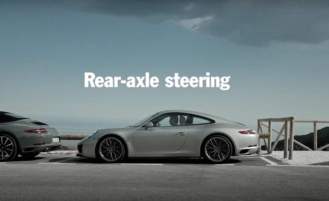Video: Porsche’s new rear-axle steering system explained