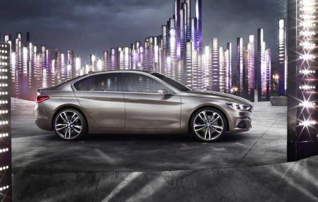 BMW Compact Sedan Concept-side