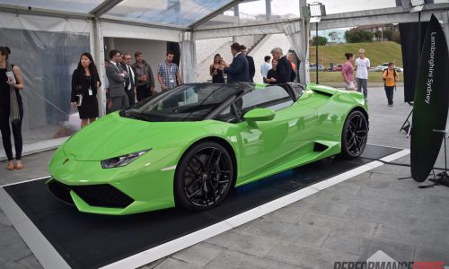 Lamborghini Huracan Spyder makes Australian debut