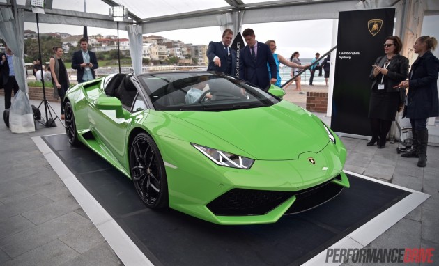 Lamborghini Huracan Spyder-Verde Mantis green