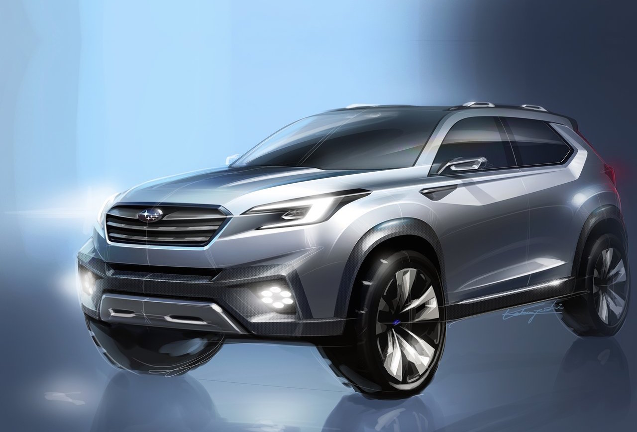 Subaru Confirms Tribeca Replacement For 18 All New 7 Seat Suv Performancedrive