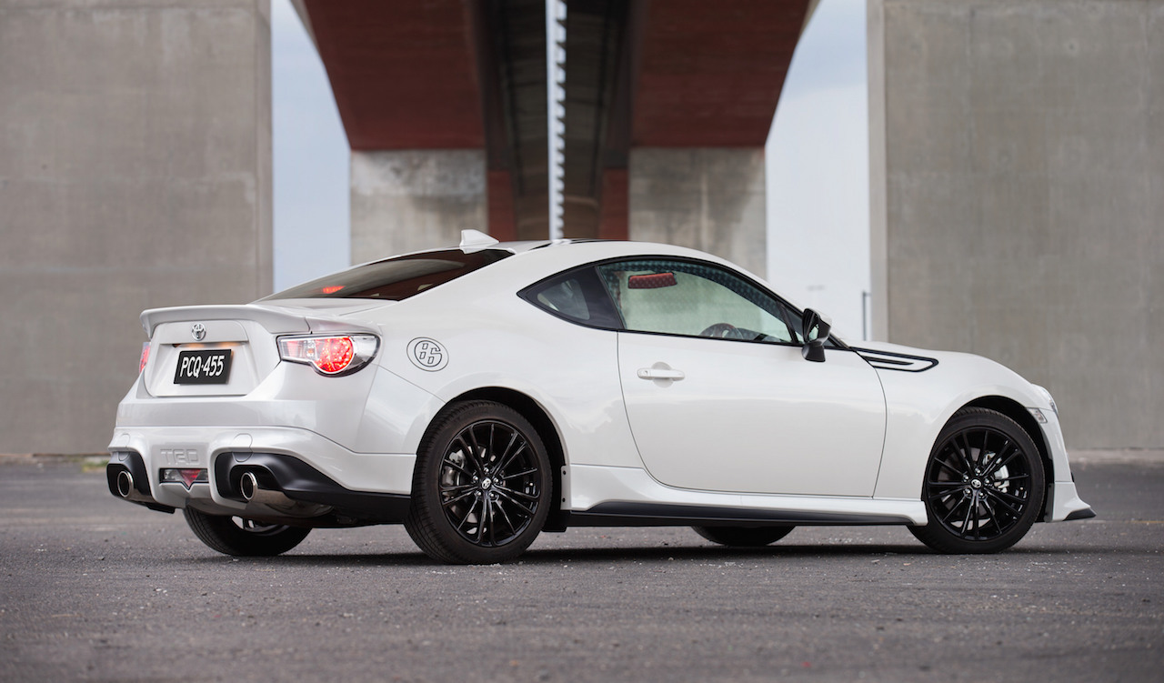 TRD Toyota 86 Blackline Edition on sale in Australia from 37,990