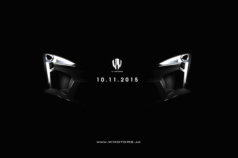 W Motors to debut new supercar at Dubai show: the Fenyr SuperSport