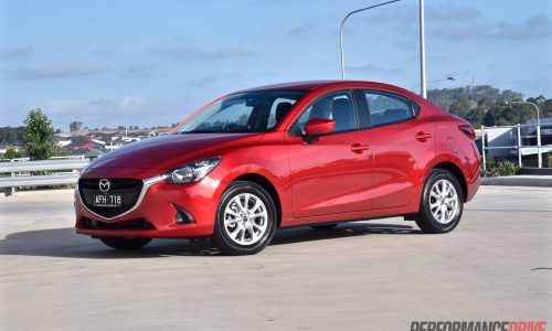 2015 Mazda2 Maxx sedan review (video)