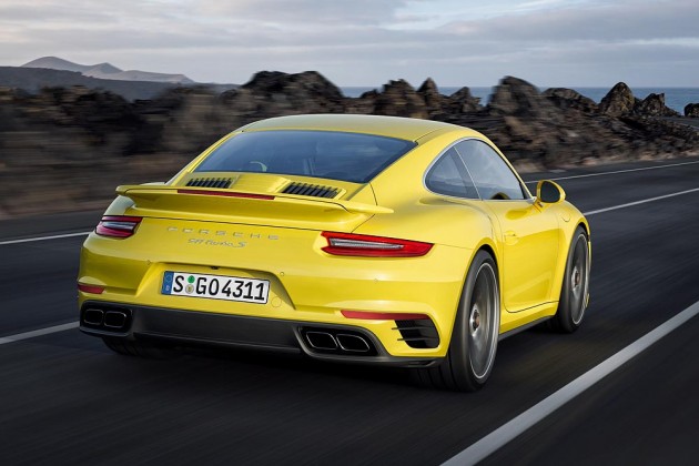 2016 Porsche 911 Turbo S-rear – PerformanceDrive