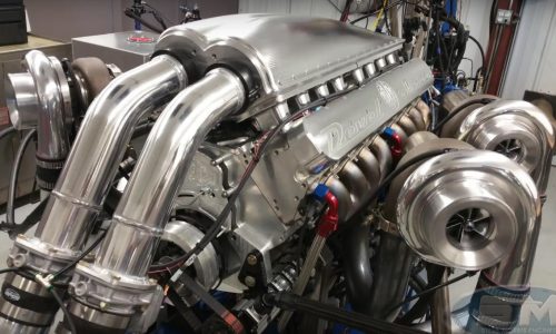 12.3L V16 Devel Sixteen engine hits the dyno; over 4500hp (video)