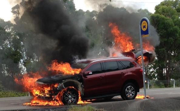 New Ford Everest catches fire, recall pending investigation