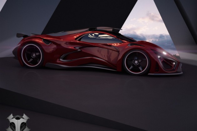 Inferno supercar-side