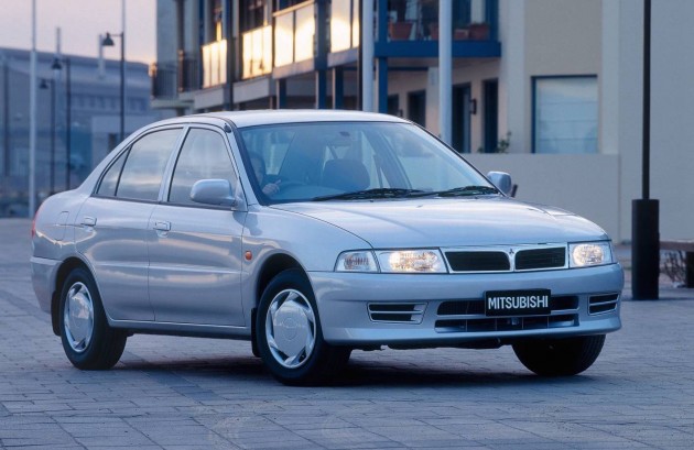 Top 10 small cars 2002 Mitsubishi Lancer