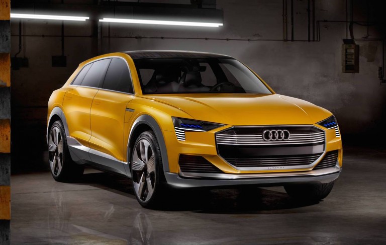 Audi h-tron concept unveiled, previews future hydrogen fuel cell tech