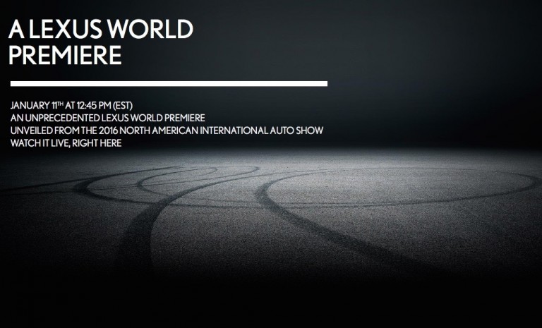 Lexus plans world premiere at Detroit, new ‘LC’ coupe?