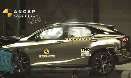 2016 Lexus RX receives 5-star ANCAP safety rating