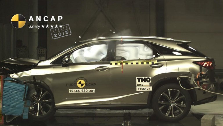 2016 Lexus RX receives 5-star ANCAP safety rating