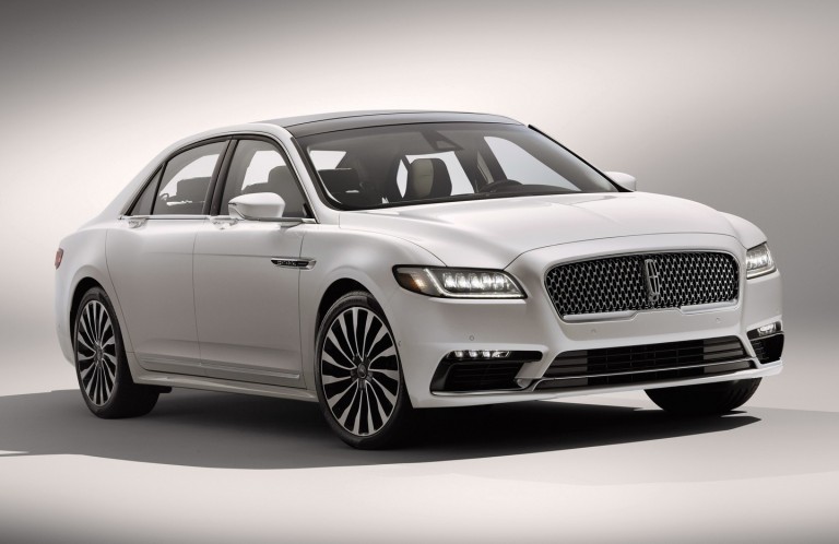 2017 Lincoln Continental revealed at Detroit show