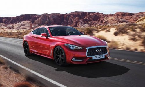 Infiniti Q60 revealed as company’s new sports coupe, up to 298kW