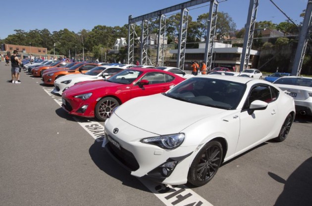 top 10 sports cars Toyota 86 festival