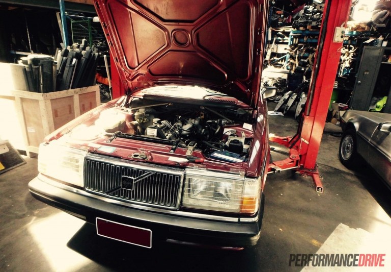 Volvo 240 GL with LS1 V8 conversion project: Part 5 – sump & radiator