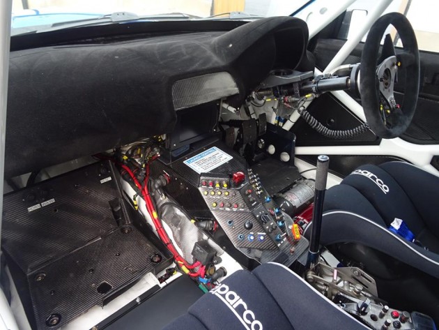 2007 Subaru WRC S12B rally car-interior