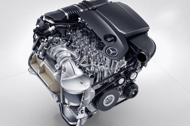 Mercedes reveals new ‘OM 654’ 2.0TD; company’s first aluminium diesel