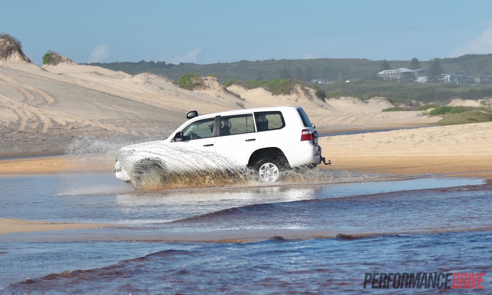2016 Toyota LandCruiser GX-water splash – PerformanceDrive
