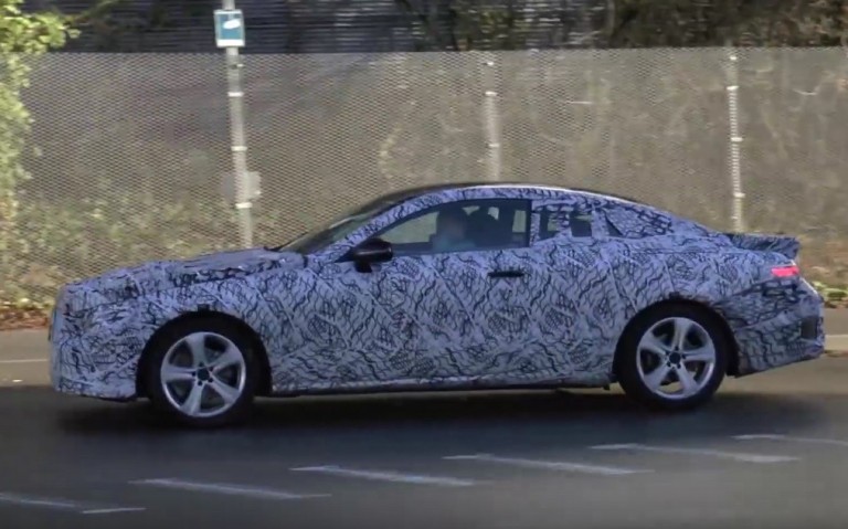 2017 Mercedes-Benz E-Class Coupe spotted for first time (video)