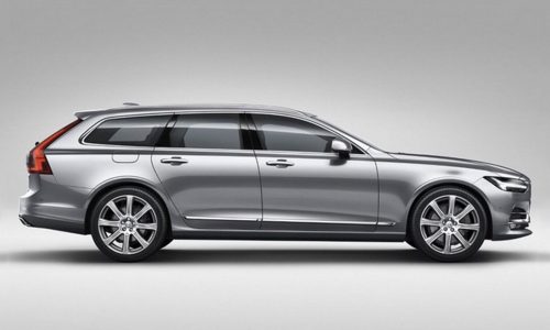 2017 Volvo V90 wagon revealed in leaked images