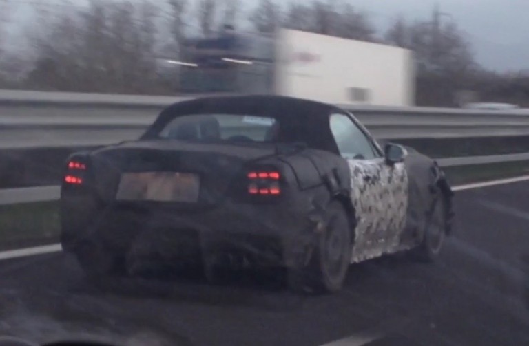 Video: Abarth 124 Spider spotted, hotter version of new Fiat drop-top