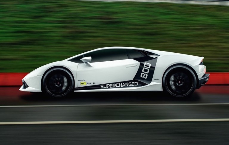 Lamborghini Huracan gets supercharger kit by O.CT TUNING