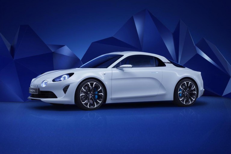 Renault Alpine Vision concept revealed, production version later in 2016