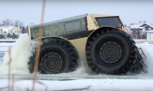 SHERP ATV makes your SUV seem as useful as a glass football (video)