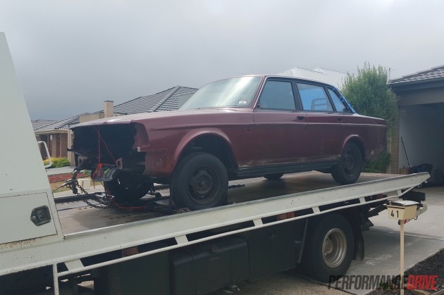 Volvo 240 GL LS1 V8 project-2