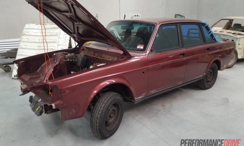 Volvo 240 GL with LS1 V8 conversion project: Part 6 – off to paint shop