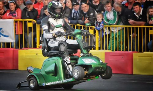 New Guinness world record for fastest mobility scooter (video)