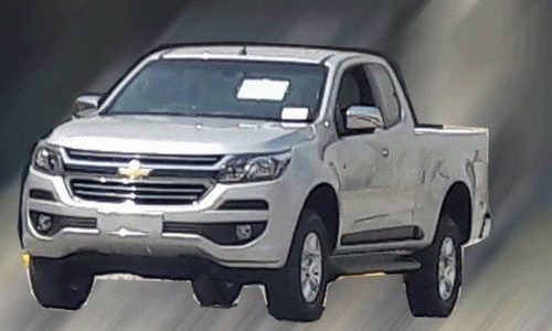 2017 Holden Colorado to get this new-look front end?