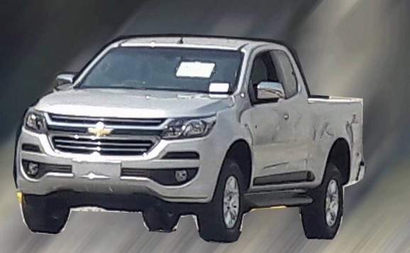 2017 Holden Colorado to get this new-look front end?