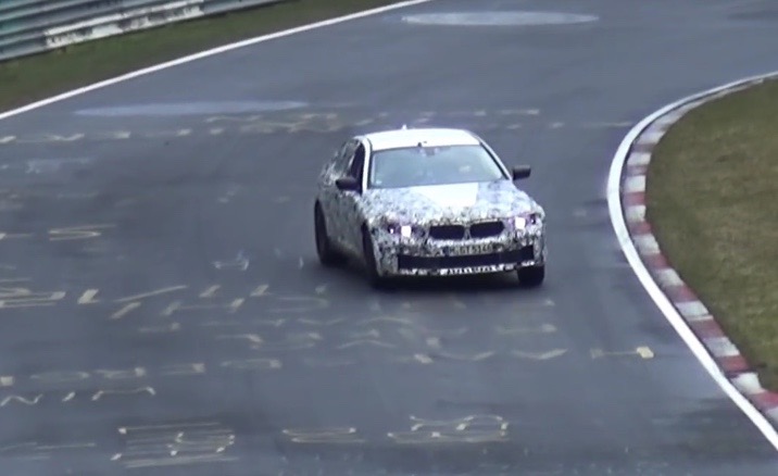 2018 BMW M5 ‘F90’ spotted on slippery Nurburgring for first time (video)