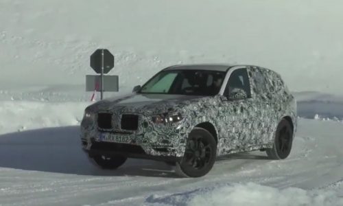 2018 BMW X3 prototype spotted; all-new platform, fresh design (video)