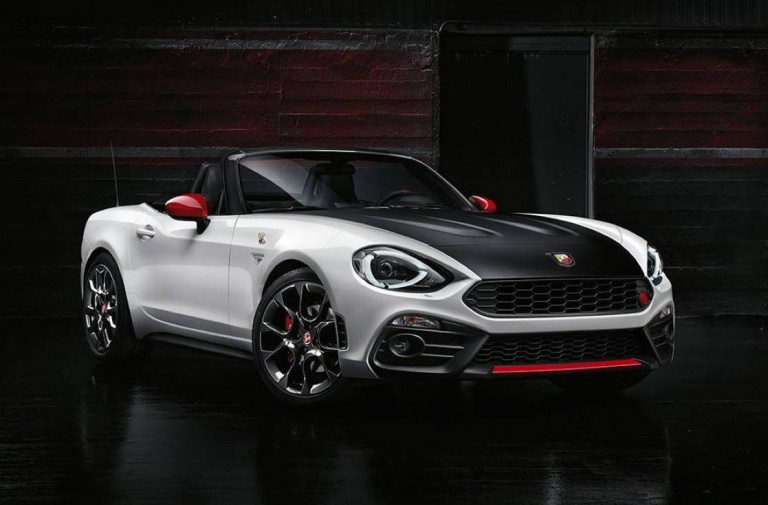 Abarth 124 Spider makes surprise appearance at Geneva show
