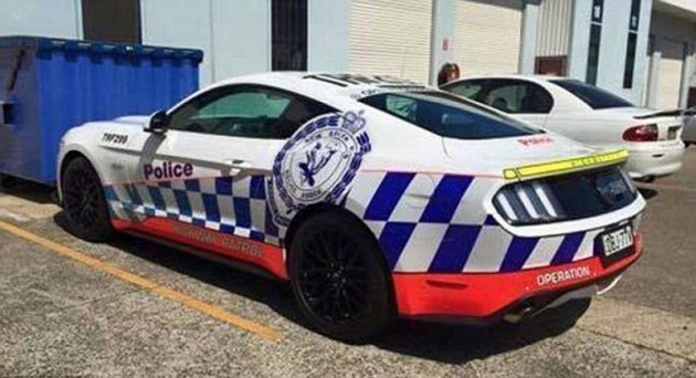Ford Mustang NSW Police