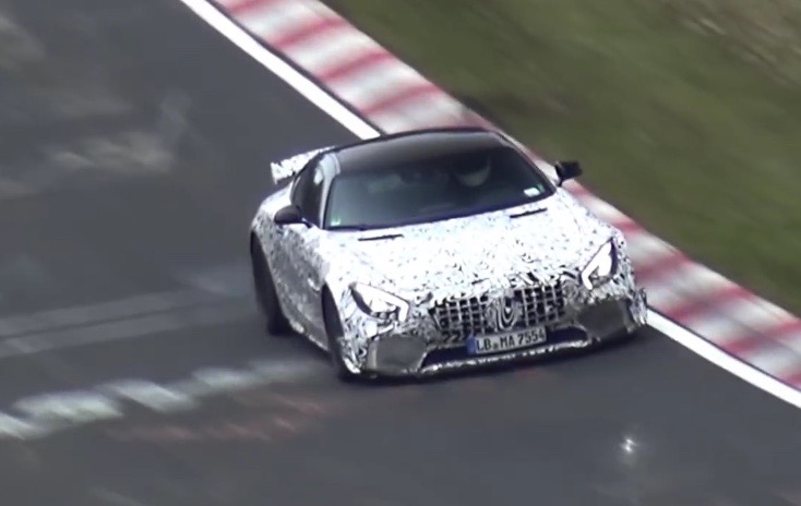 Mercedes-AMG ‘GT R’ spotted hard testing at Nurburgring (video)