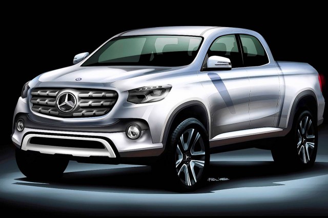 Mercedes-Benz ‘X-Class’ pickup/ute to debut at Paris show?