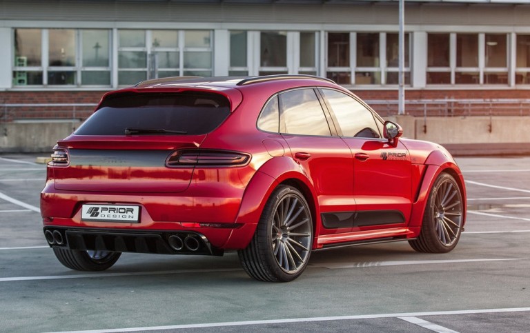 Prior Design develops beefy styling kit for Porsche Macan; PD600M