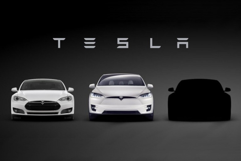 First Tesla Model 3 teaser released, debuts March 31