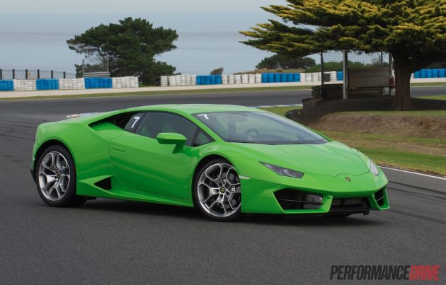 2016 Lamborghini Huracan LP 580-2 green