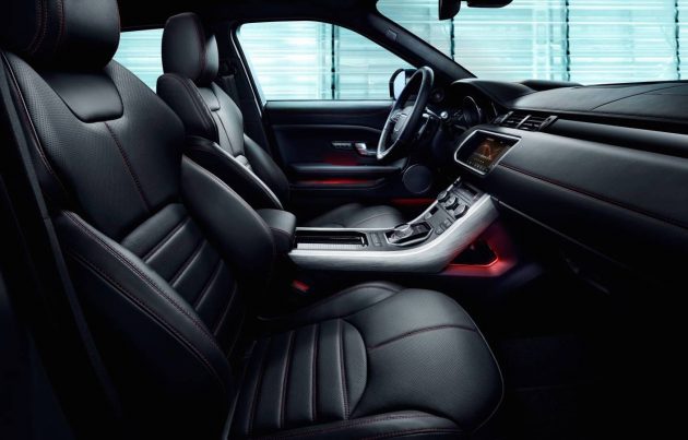 2017 Range Rover Evoque Ember-seats