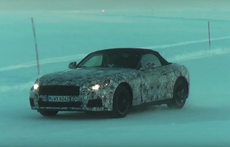 BMW Z5 prototype spotted, all-new sports car co-developed with Toyota