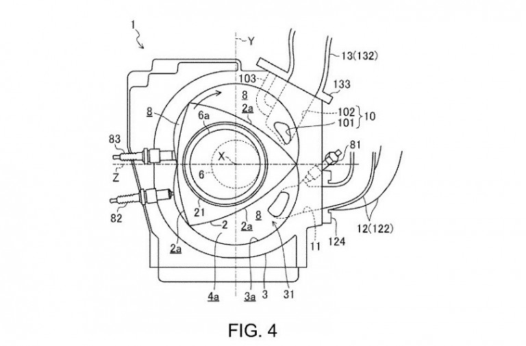 Mazda SkyActiv-R rotary patent application found, details interesting new layout